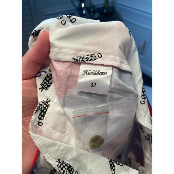 Royal and Awesome Pars and Stripes Golf Pants Trousers Plus Twos Knickers NWT 32 - Picture 5 of 7